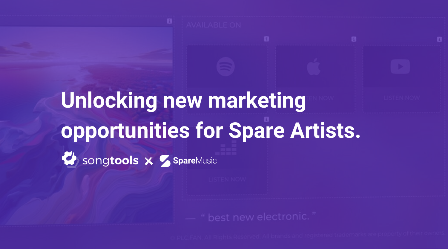 Blog Spare Unlocking new marketing opportunities for Spare Music artists!
